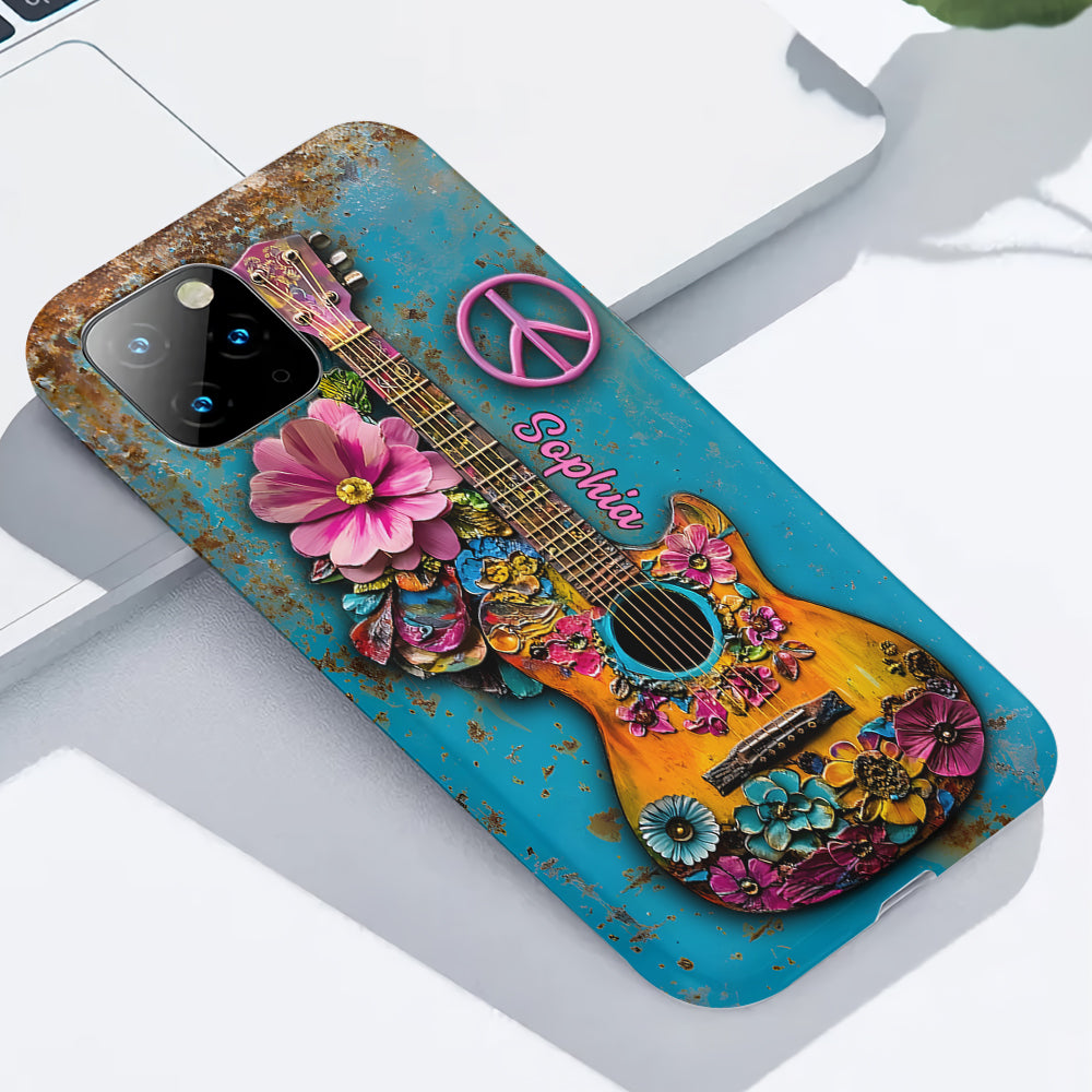 Coque de téléphone personnalisée Hippie Soul - Motif hippie intégral
