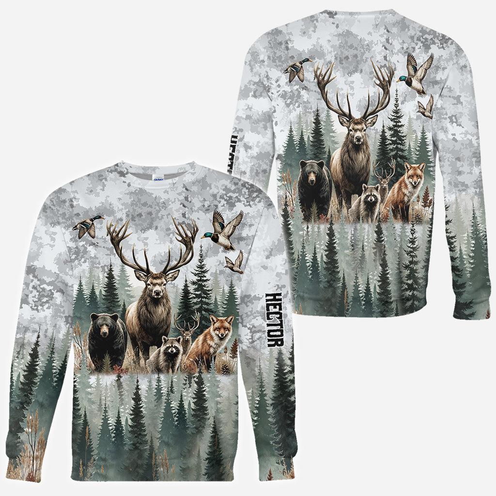 Love Hunting - Personalized Hunting All Over Shirt