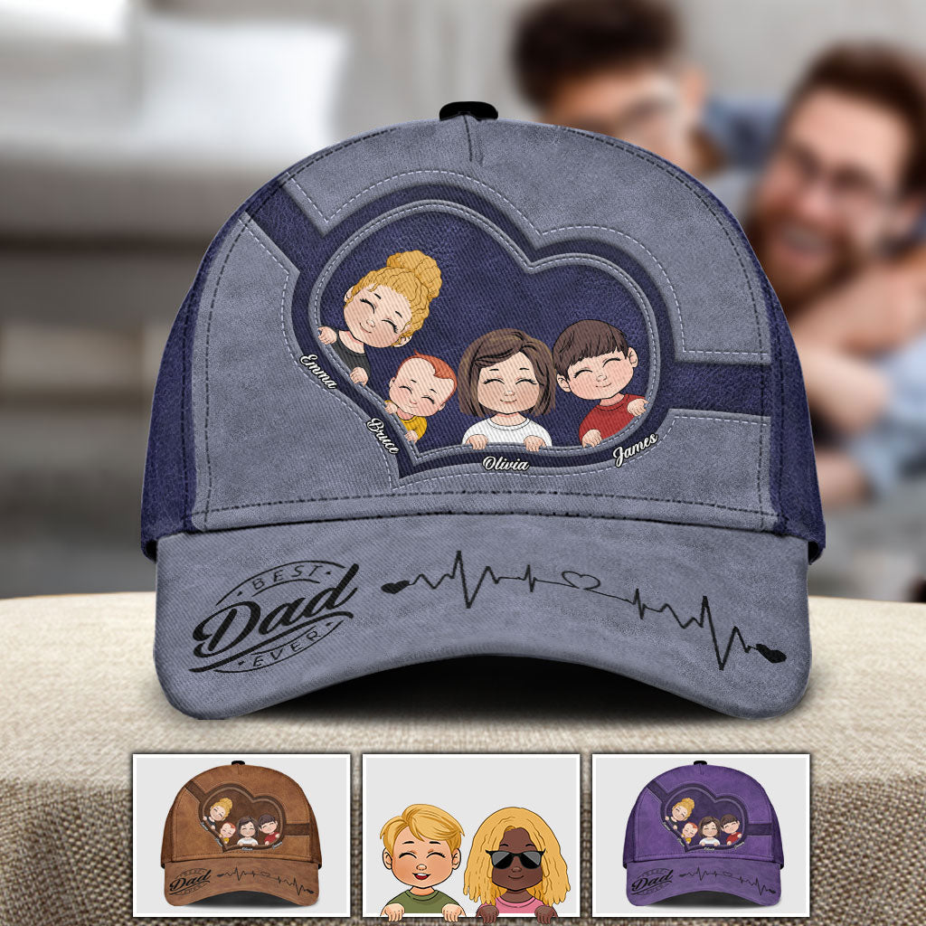 Best Dad Ever - Personalized Father Classic Cap