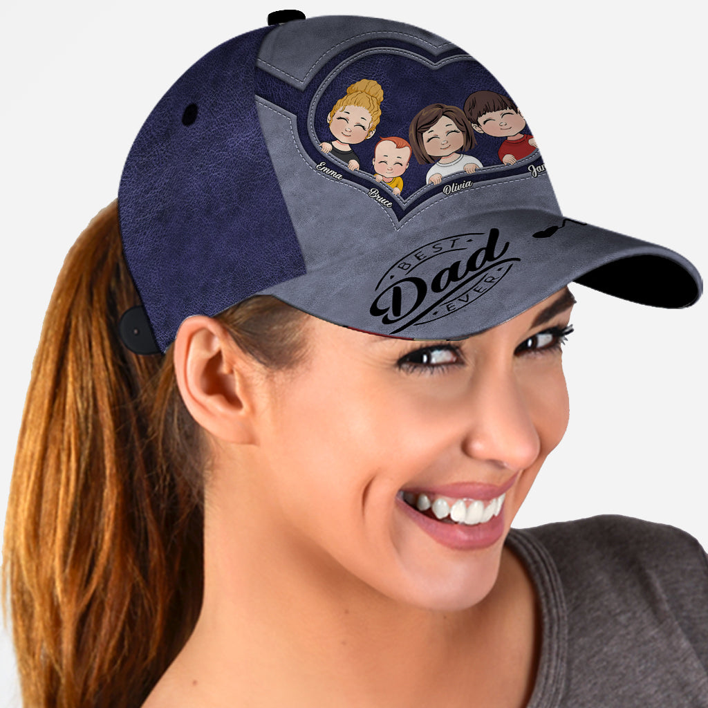 Best Dad Ever - Personalized Father Classic Cap