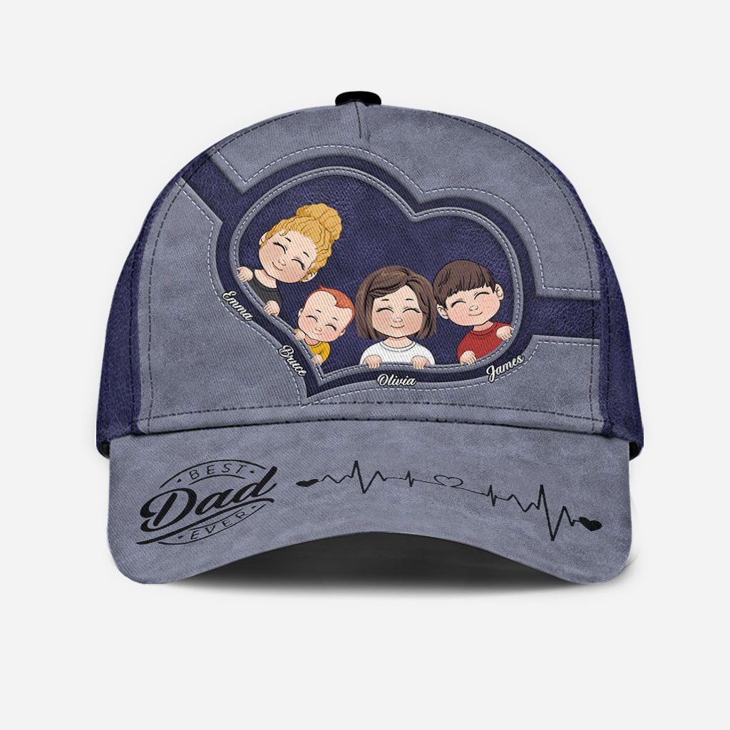 Best Dad Ever - Personalized Father Classic Cap