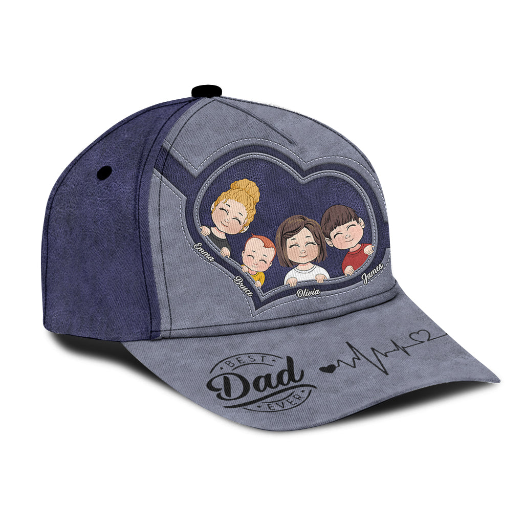 Best Dad Ever - Personalized Father Classic Cap