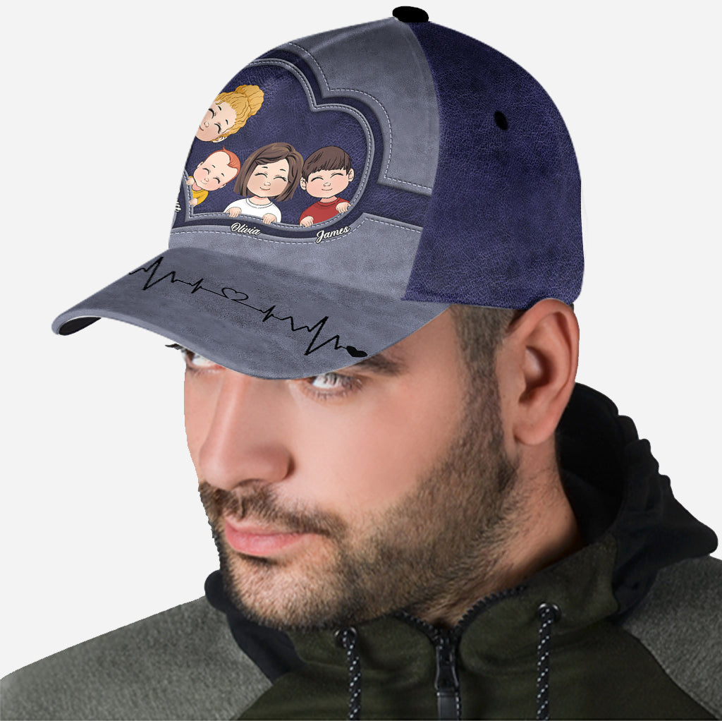 Best Dad Ever - Personalized Father Classic Cap