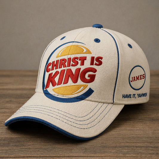 Christus ist König - Personalisierte Christliche Klassische Kappe