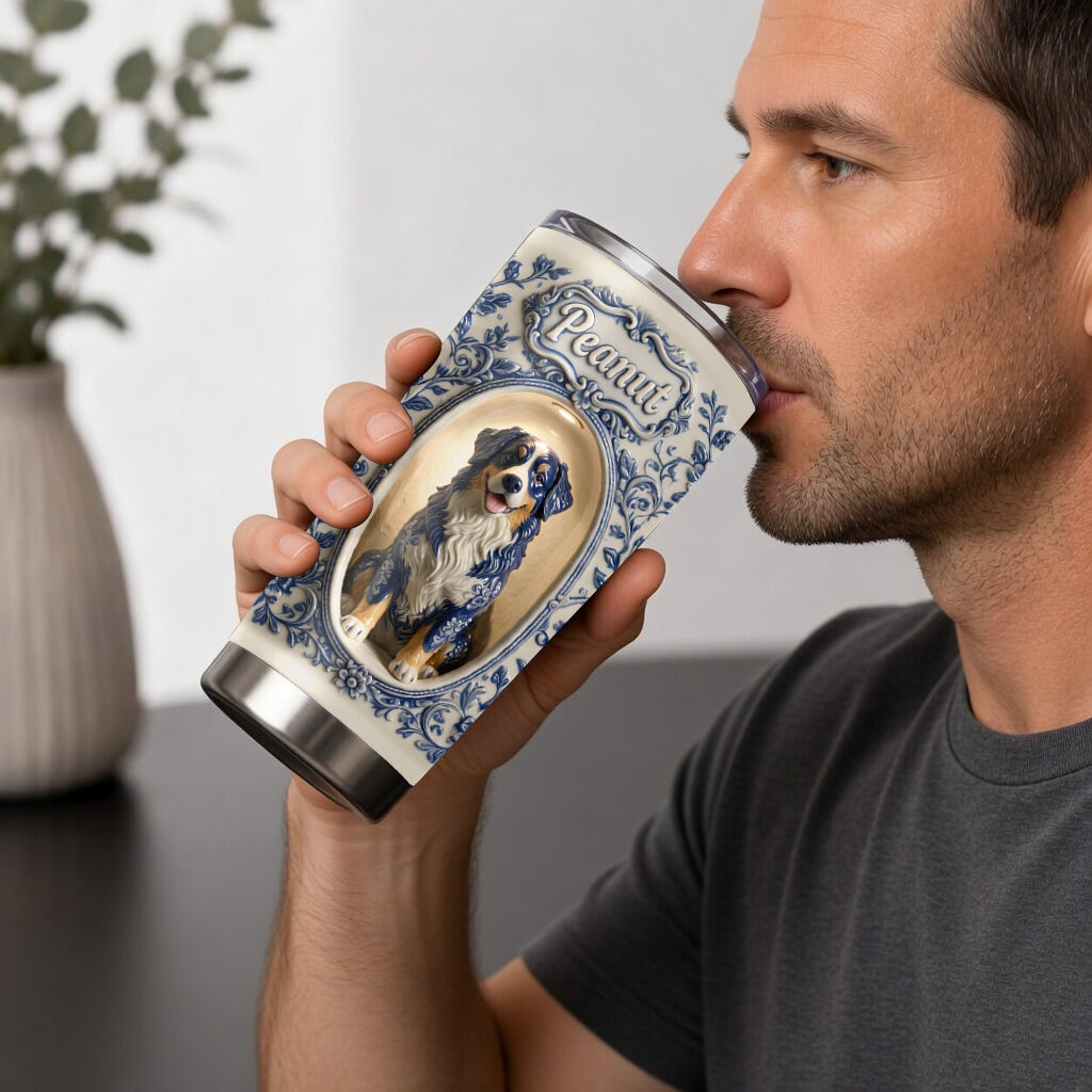Jedes Foto - Personalisierter Hundetumbler