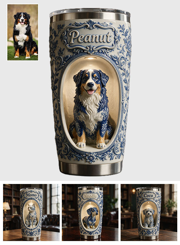Jedes Foto - Personalisierter Hundetumbler