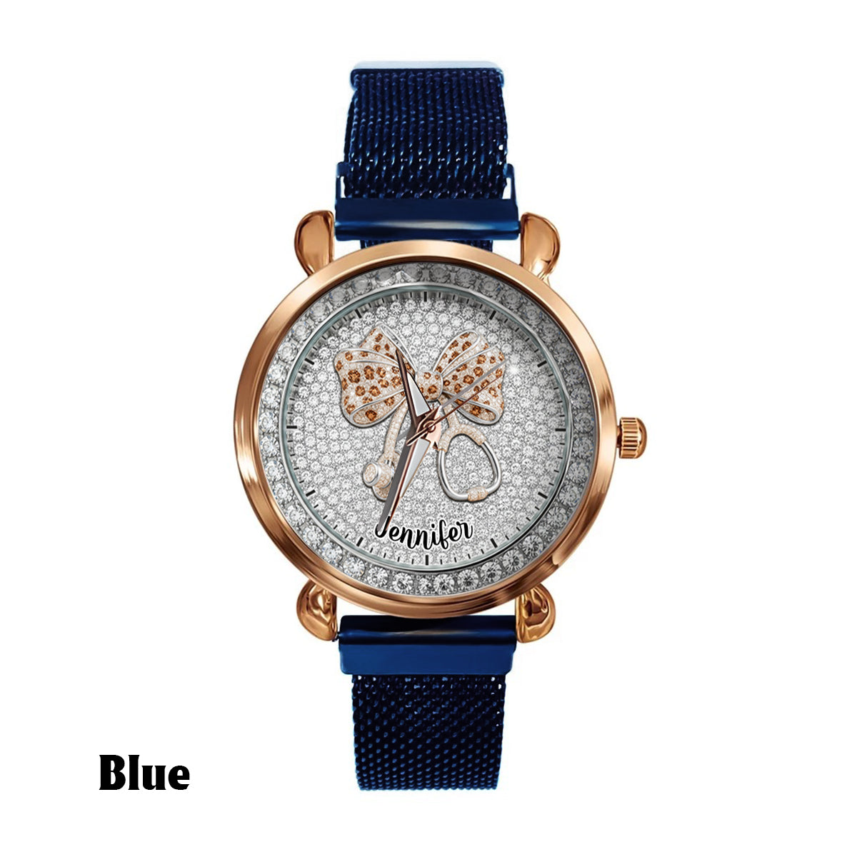 Nurse Life - Montre-bracelet personnalisée pour infirmières 