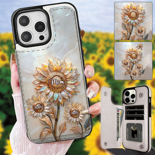 Happy Mother's Day - Personalized Mother Foldable Wallet Phone Case