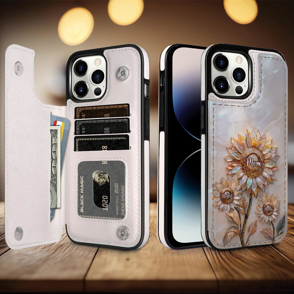 Happy Mother's Day - Personalized Mother Foldable Wallet Phone Case