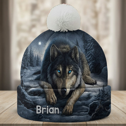 Loup Fort - Bonnet Loup Personnalisé