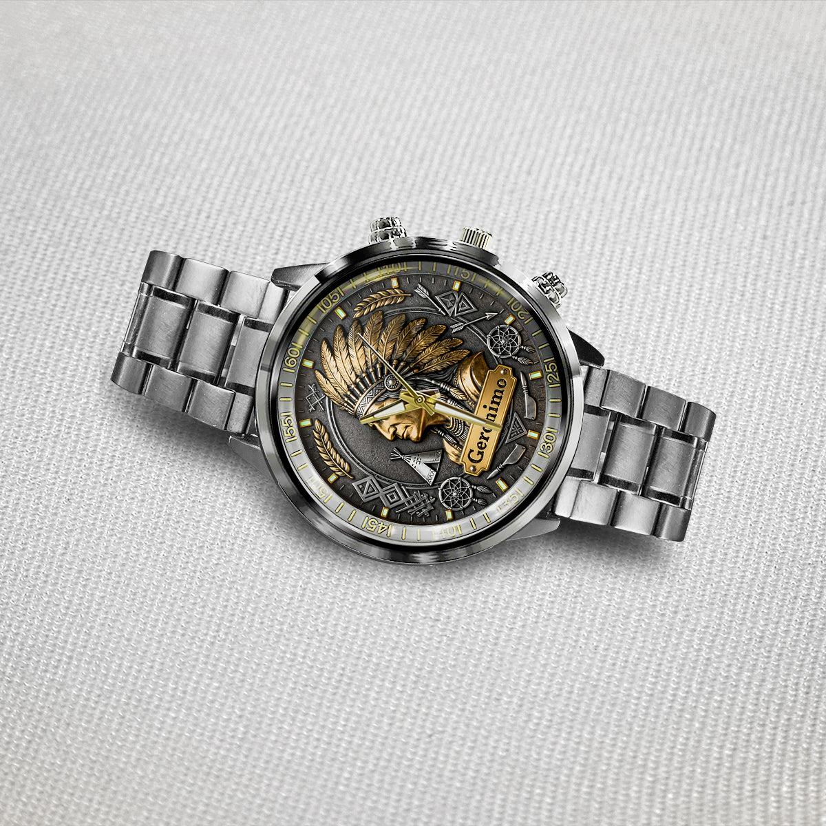 Indigenous - Personalized American Indian Hand Watch