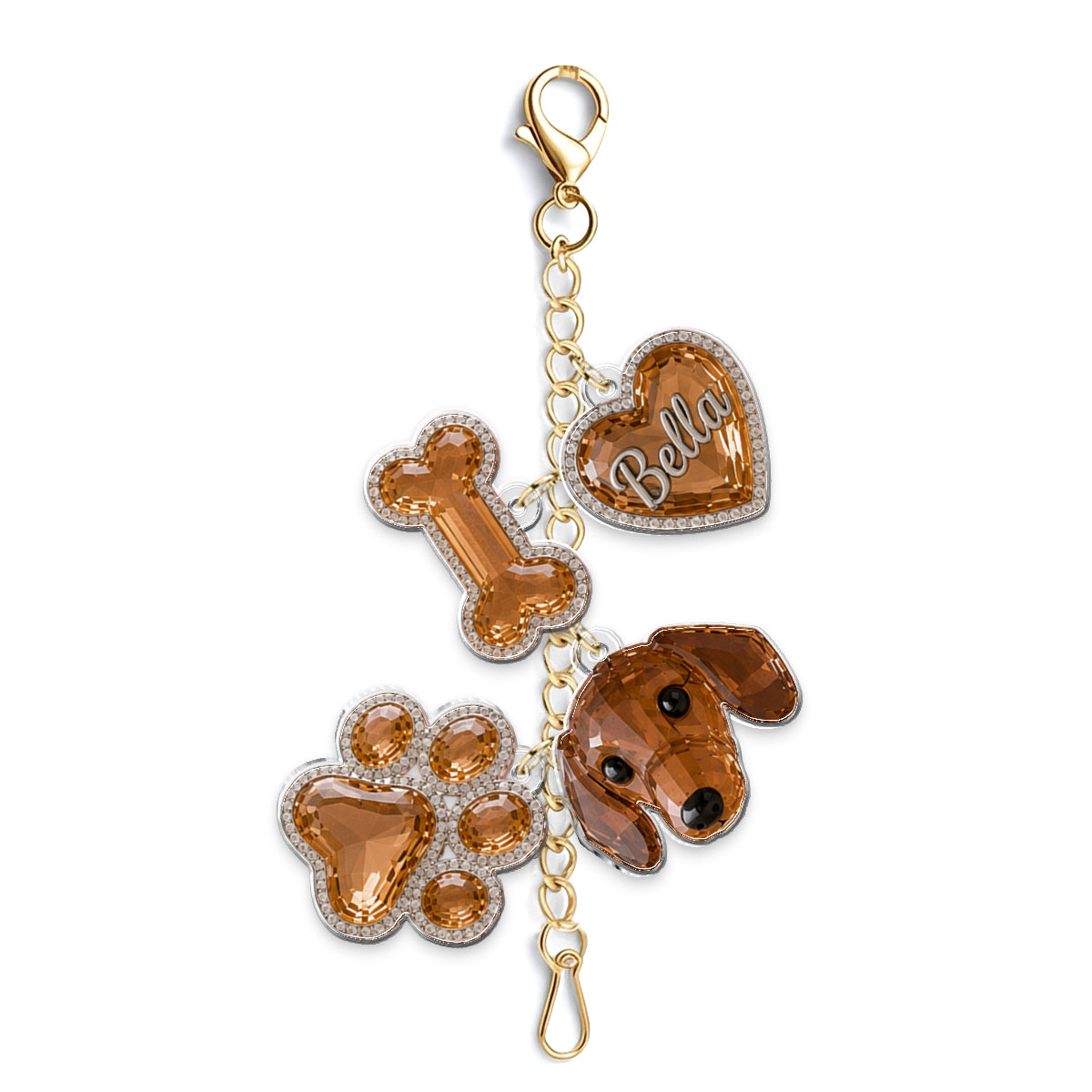 Personalisierte Foto-Anhänger für Hunde - Individuelle Charms