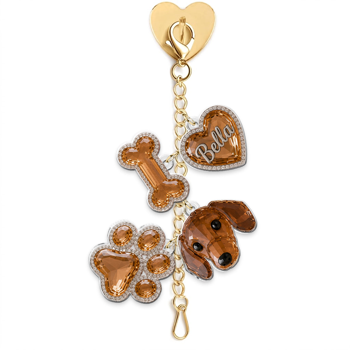 Personalisierte Foto-Anhänger für Hunde - Individuelle Charms