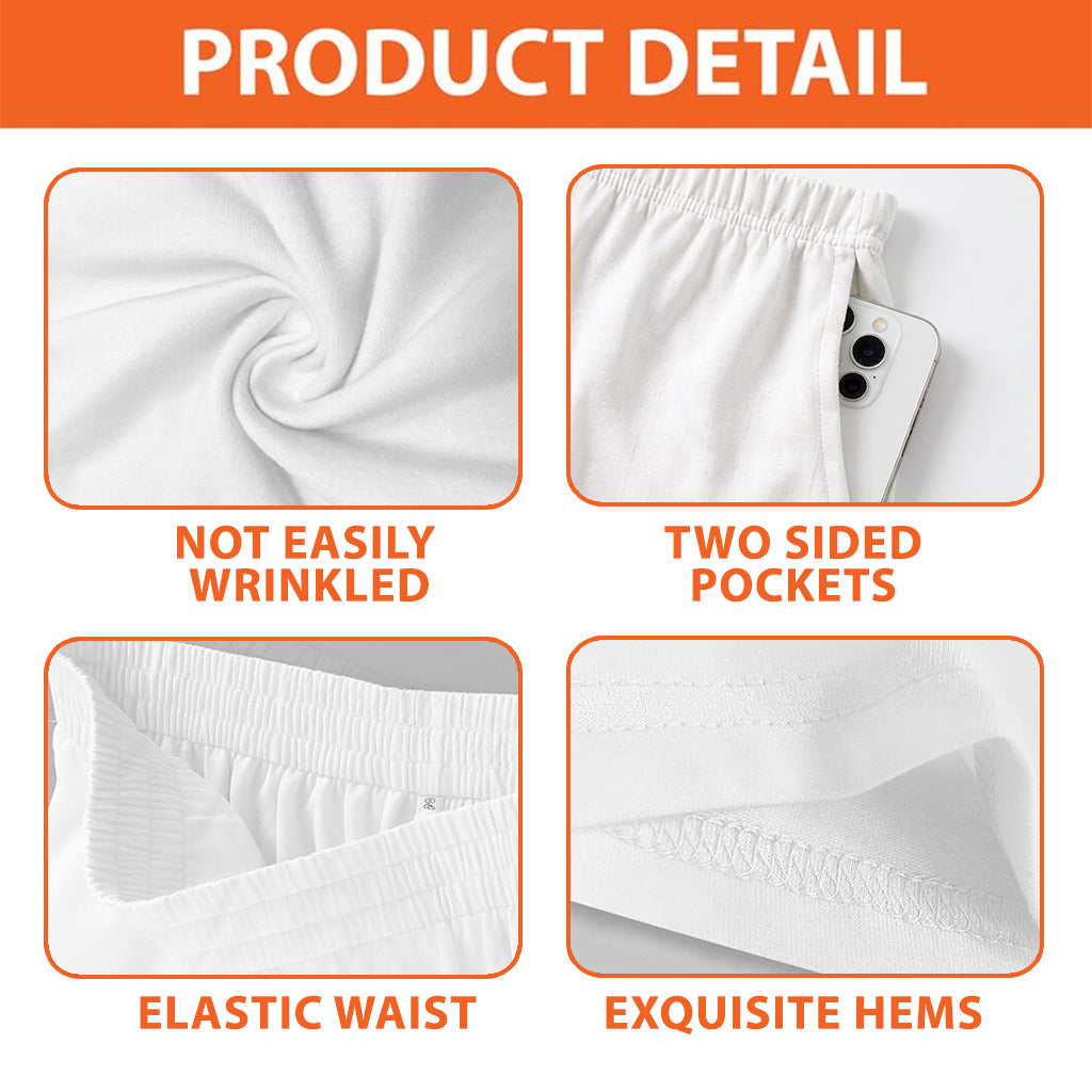 Ho Ho Hold Your Nose - Personalized Real Men Pajama Pants