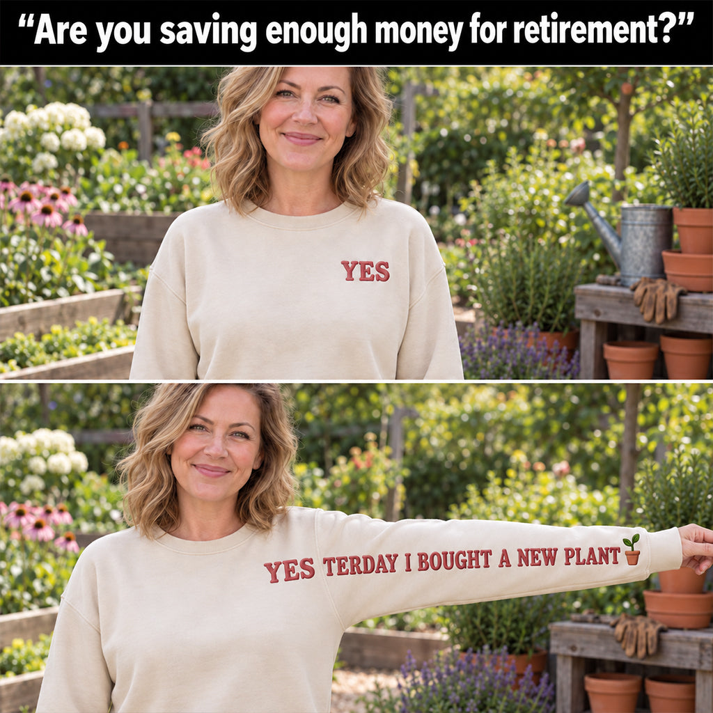 Yesterday I Bought A New Plant - Personalized Gardening All Over Shirt