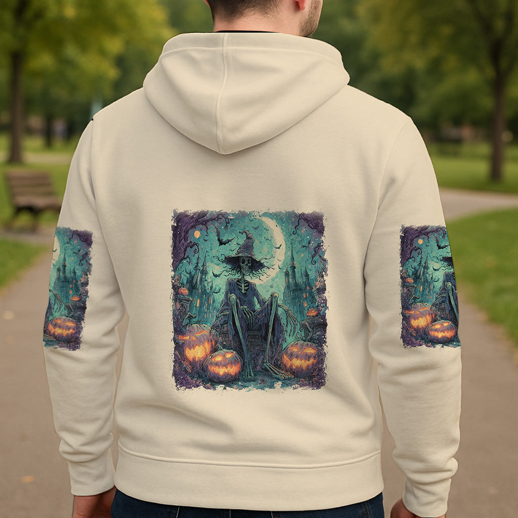 Town Of Halloween - Personalized Witch All Over Shirt
