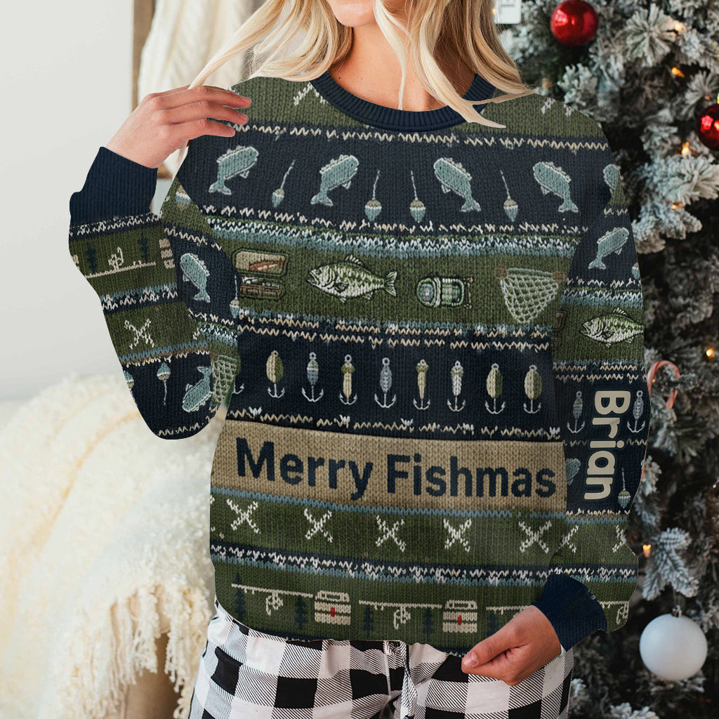 Angel-Fan – Personalisierter Angel-Pullover