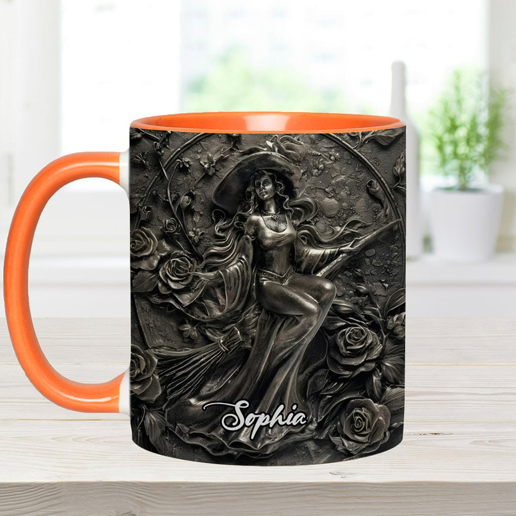 Beautiful Witch - Personalized Witch Accent Mug