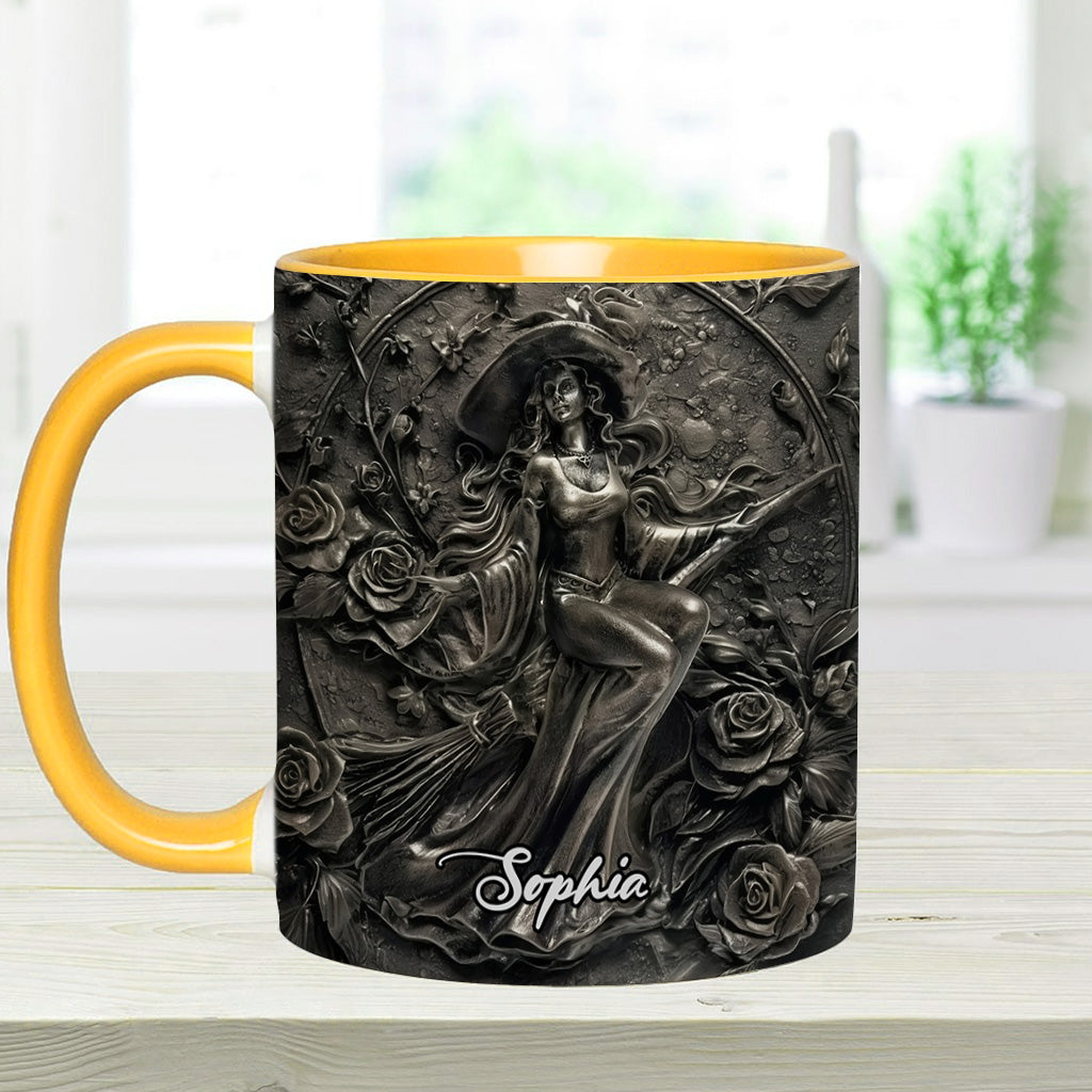 Beautiful Witch - Personalized Witch Accent Mug