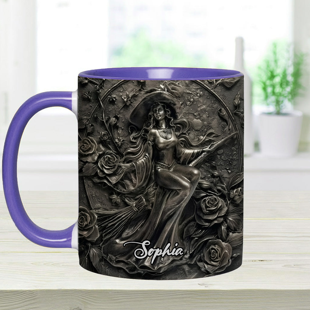 Beautiful Witch - Personalized Witch Accent Mug