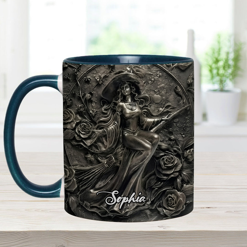 Beautiful Witch - Personalized Witch Accent Mug