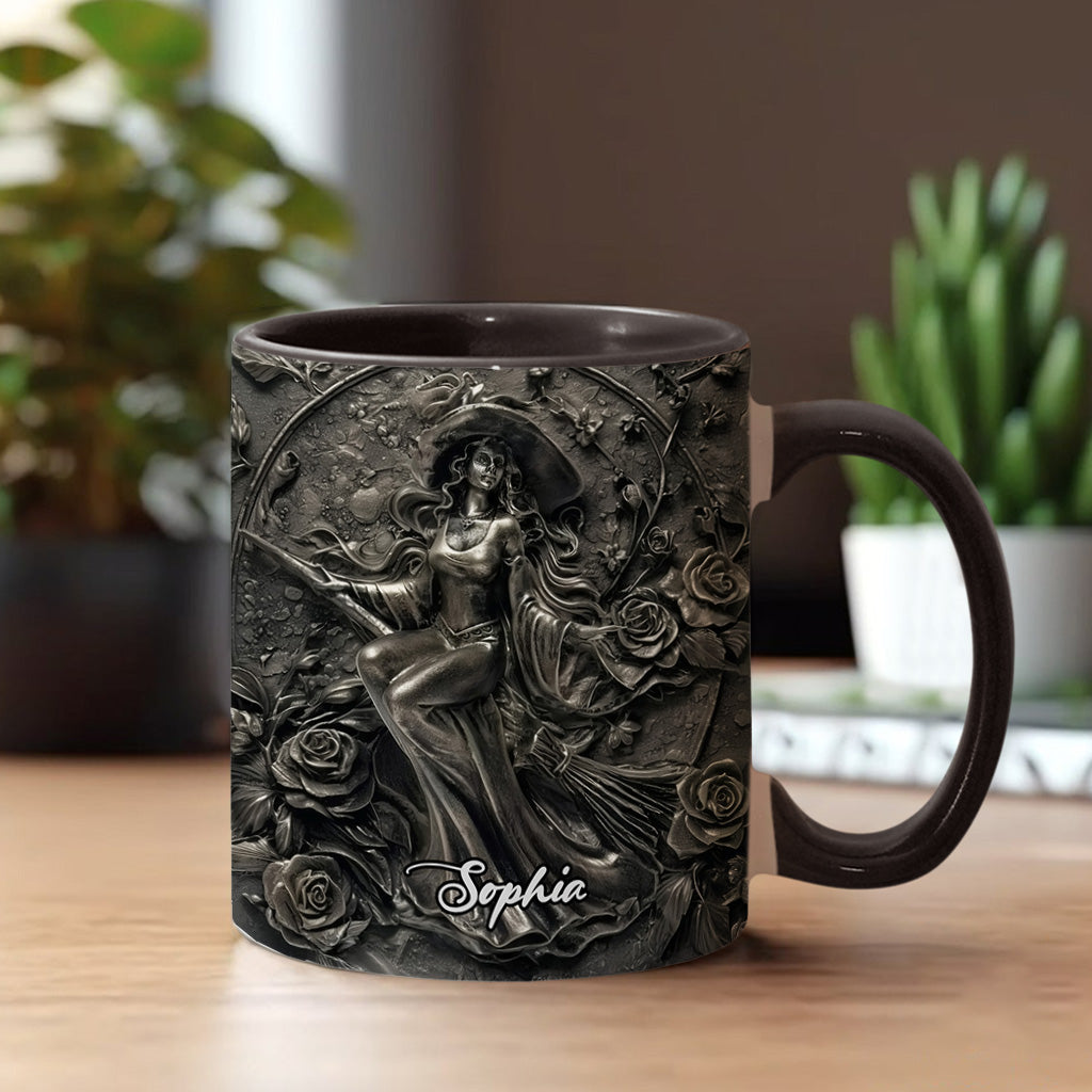 Beautiful Witch - Personalized Witch Accent Mug
