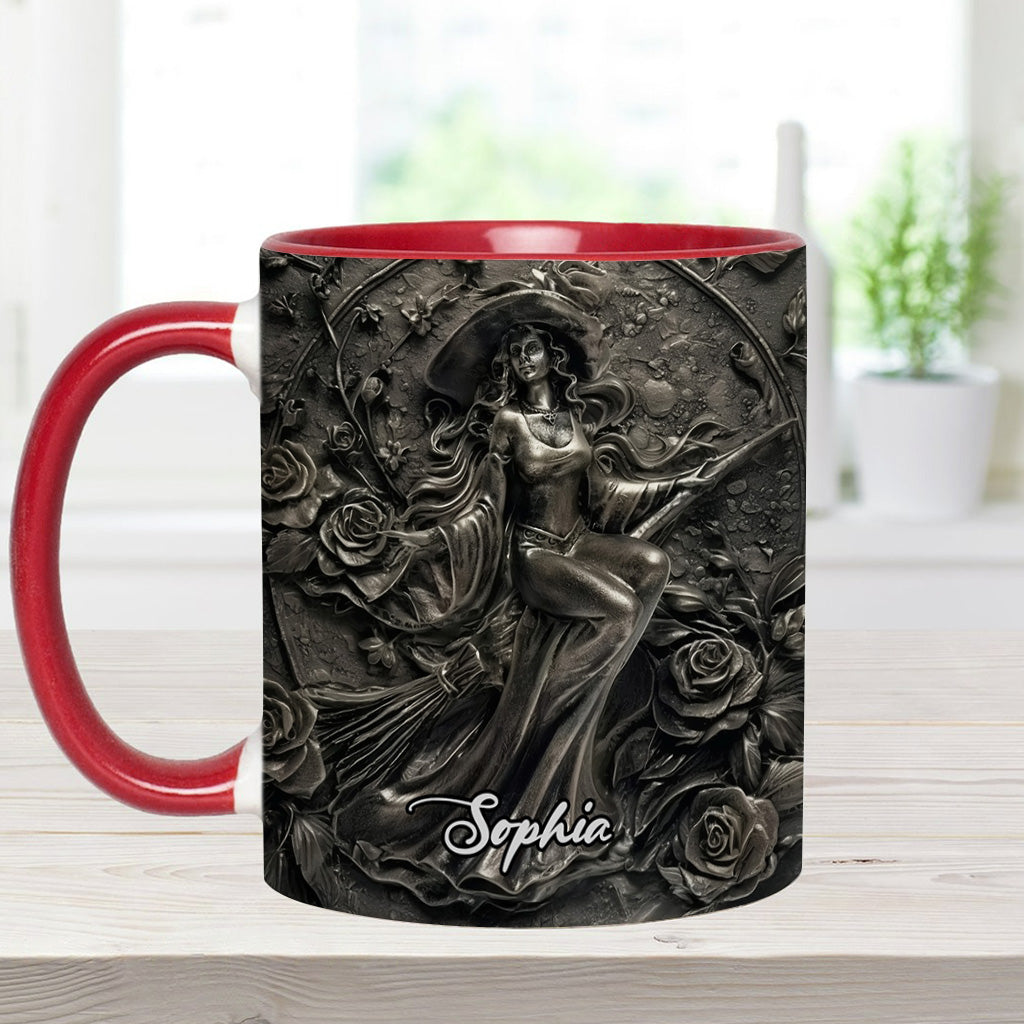 Beautiful Witch - Personalized Witch Accent Mug
