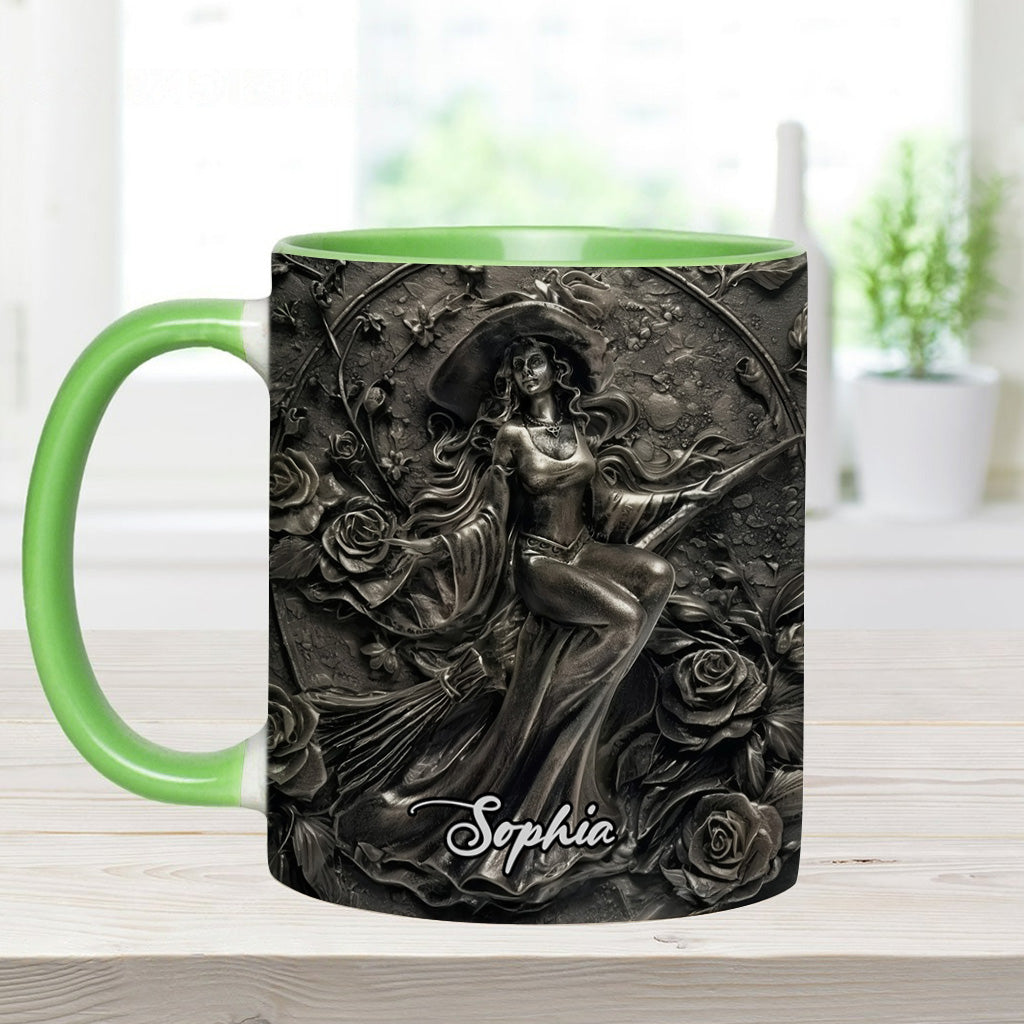 Beautiful Witch - Personalized Witch Accent Mug