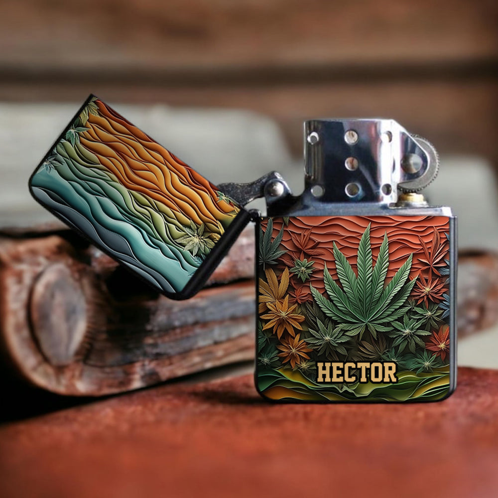 Inhalez la bonne herbe - Briquet à herbe personnalisé