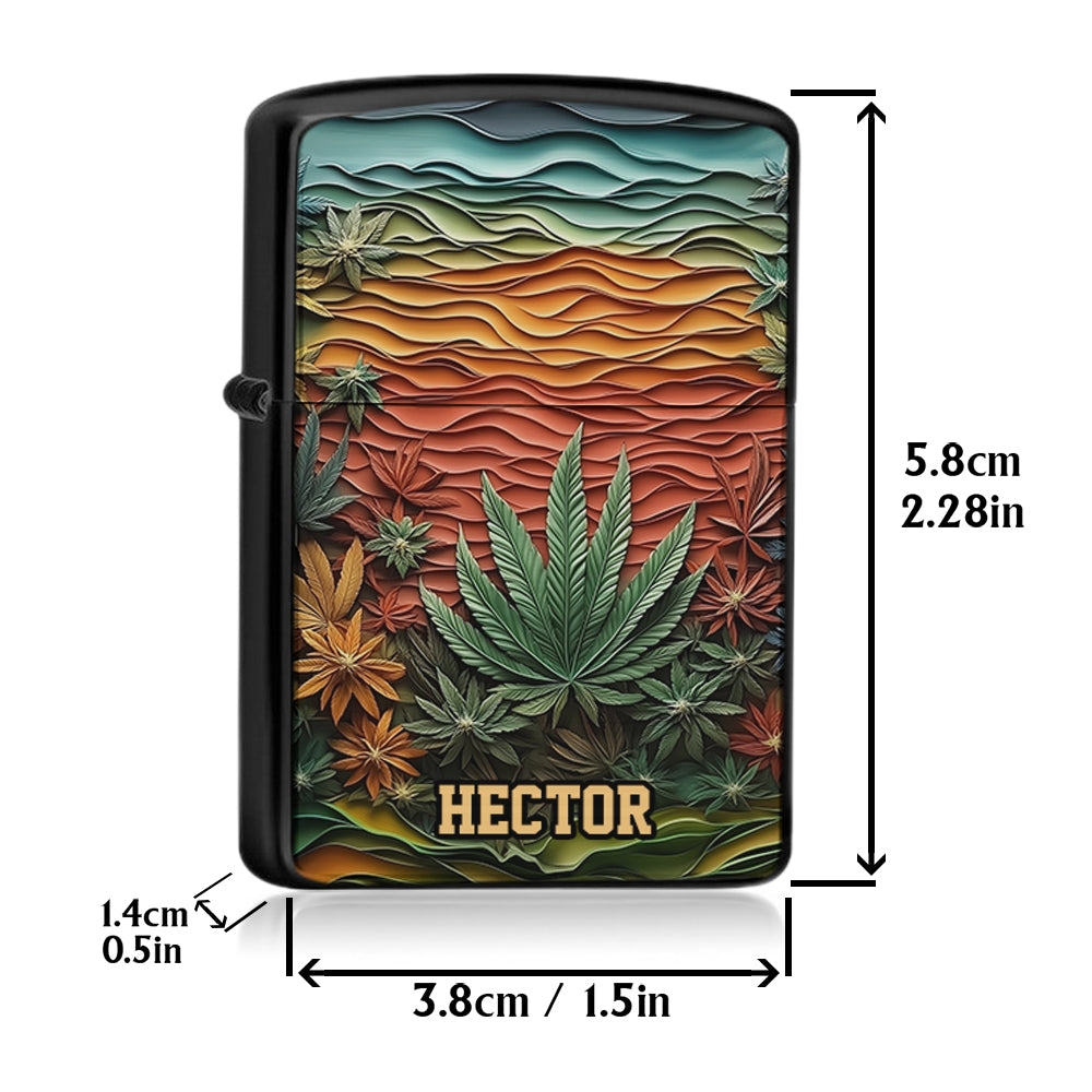 Inhalez la bonne herbe - Briquet à herbe personnalisé