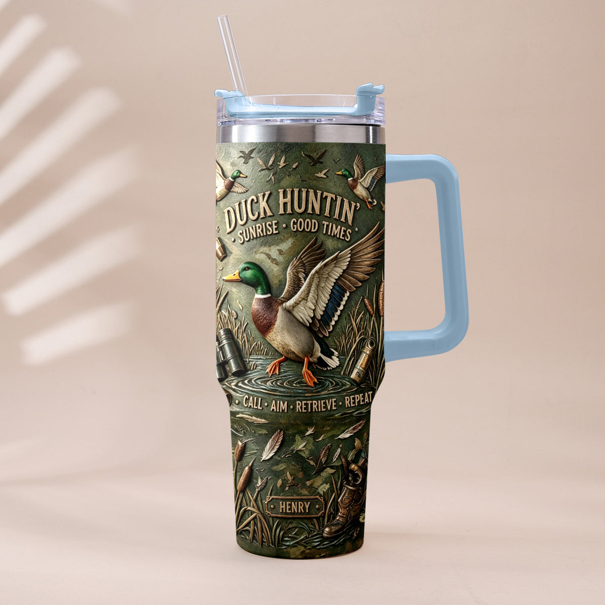 C'est la saison de la chasse - Tasse de chasse personnalisée avec charme en peluche