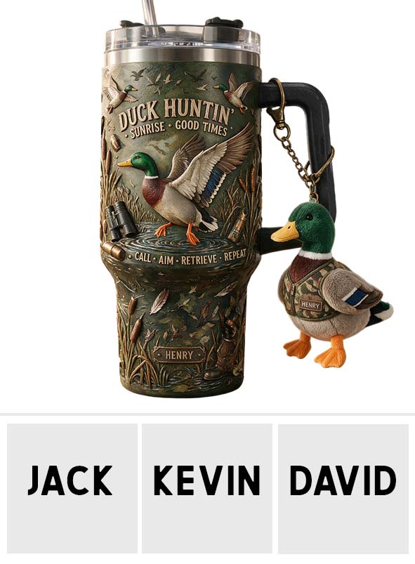 C'est la saison de la chasse - Tasse de chasse personnalisée avec charme en peluche