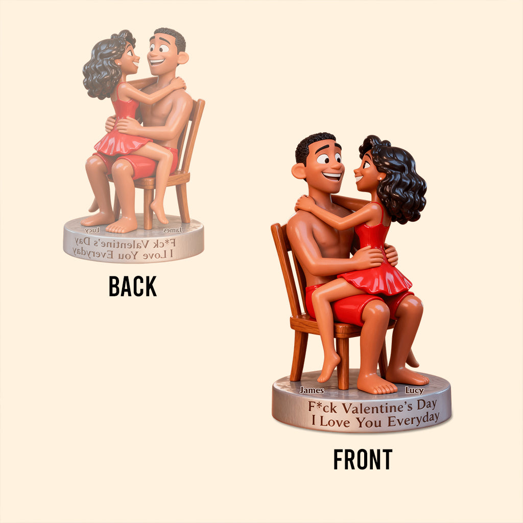 Any Photo Funny Gift For Couple - Personalized Couple Custom Shaped Acrylic Plaque