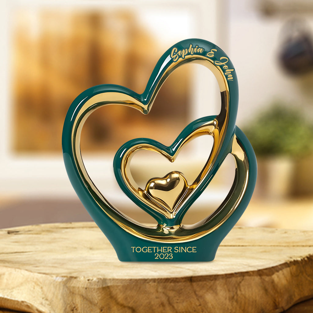 You And Me We Got This - Personalized Couple Custom Shaped Acrylic Plaque