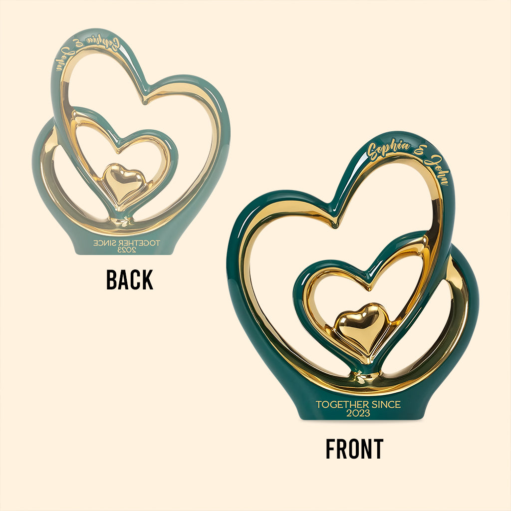 You And Me We Got This - Personalized Couple Custom Shaped Acrylic Plaque