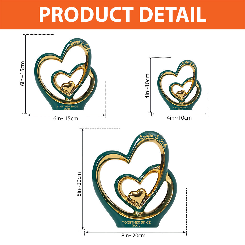 You And Me We Got This - Personalized Couple Custom Shaped Acrylic Plaque