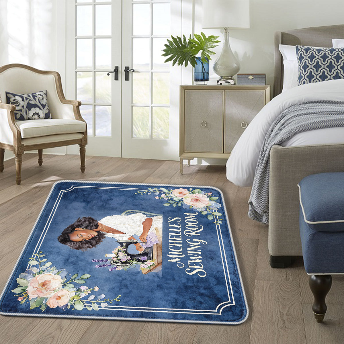 Sewing Room - Personalized Sewing Non-Slip Tufted Rug
