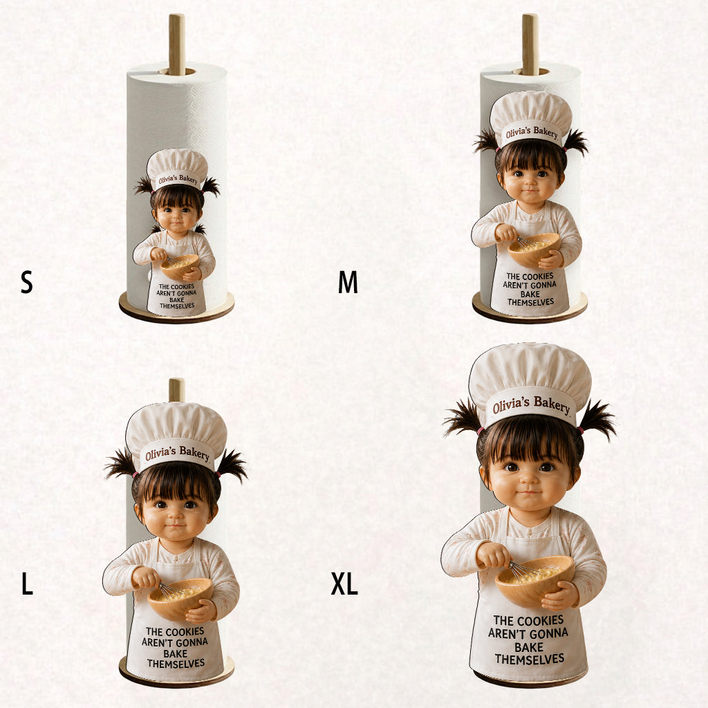 Kleiner Chef - Personalisierter Küchenpapierhalter