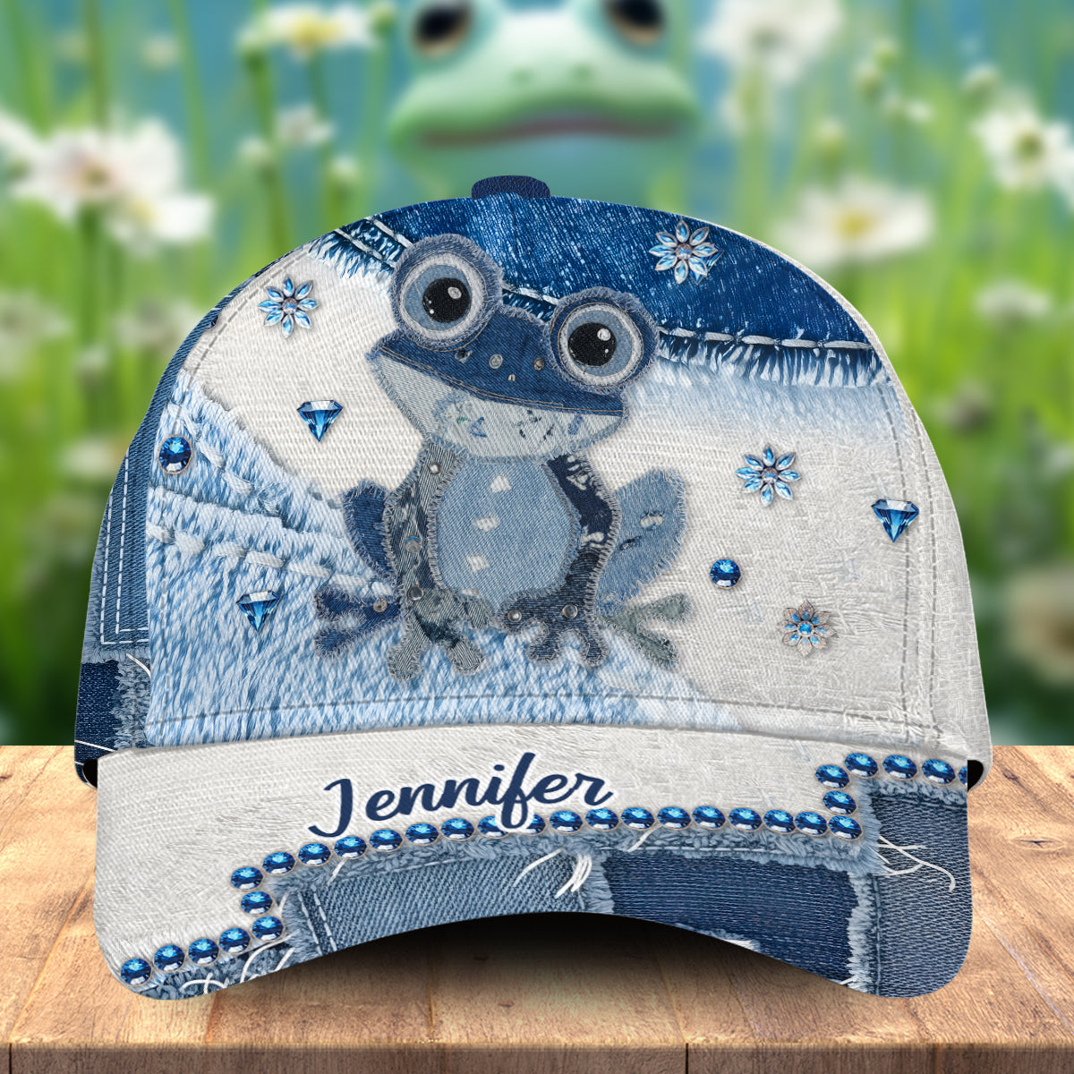 Love Frog – Personalisierte Frosch-Klassikkappe