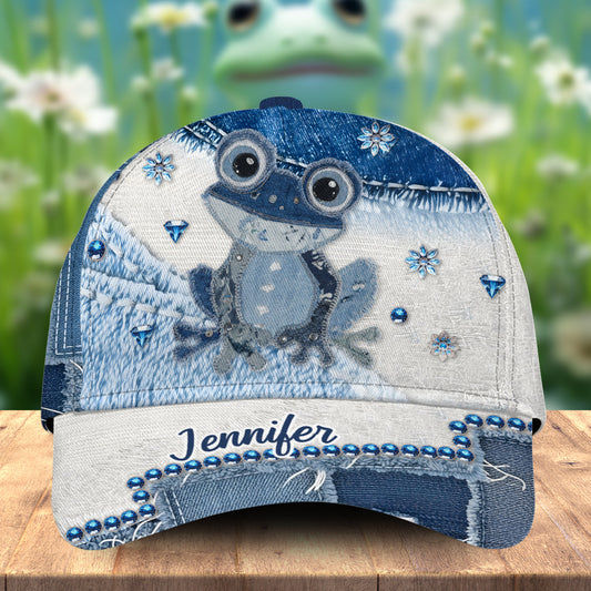 Love Frog – Personalisierte Frosch-Klassikkappe