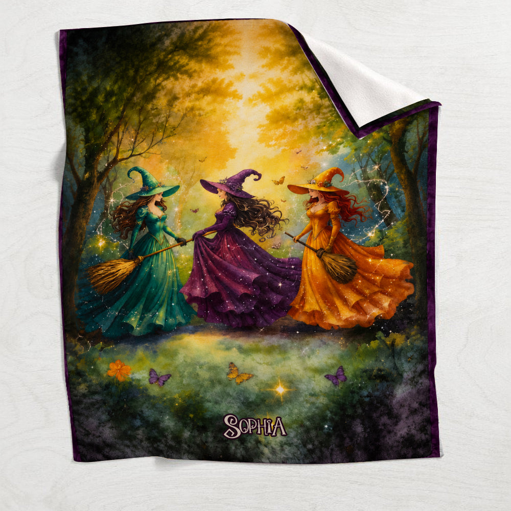 The Witches - Personalized Witch Blanket