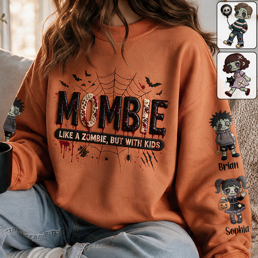 Mombie - Personalized Mother All Over Shirt