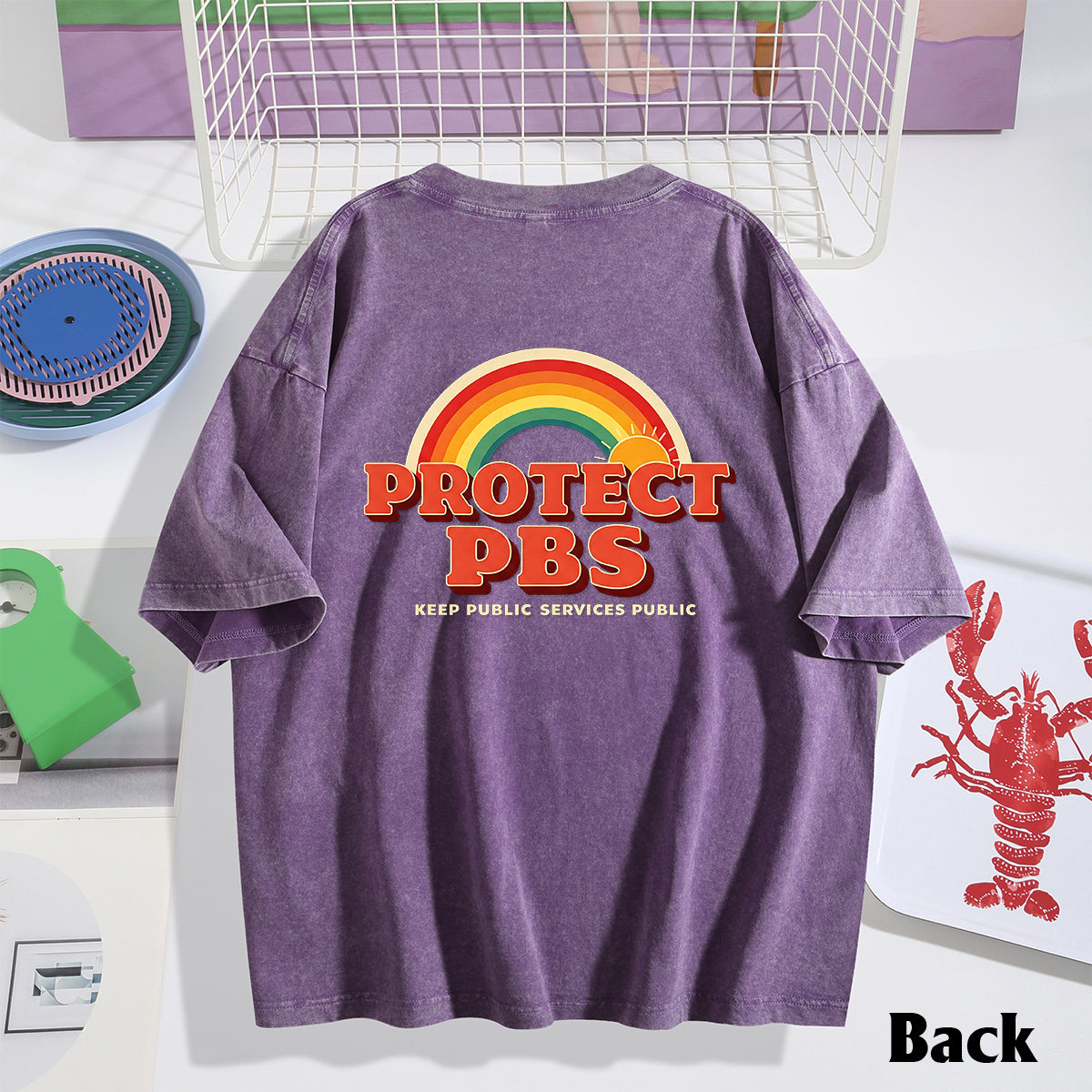 Öffentlicher Dienst bleibt öffentlich – Personalisiertes LGBT-Unterstützungs-T-Shirt