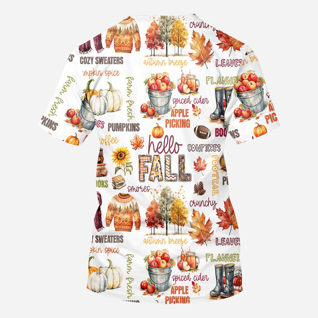 Bonjour l'automne - T-shirt personnalisé automne