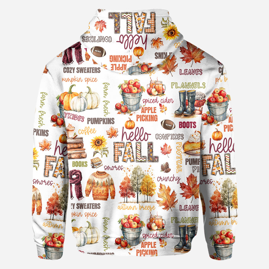 Bonjour l'automne - T-shirt personnalisé automne