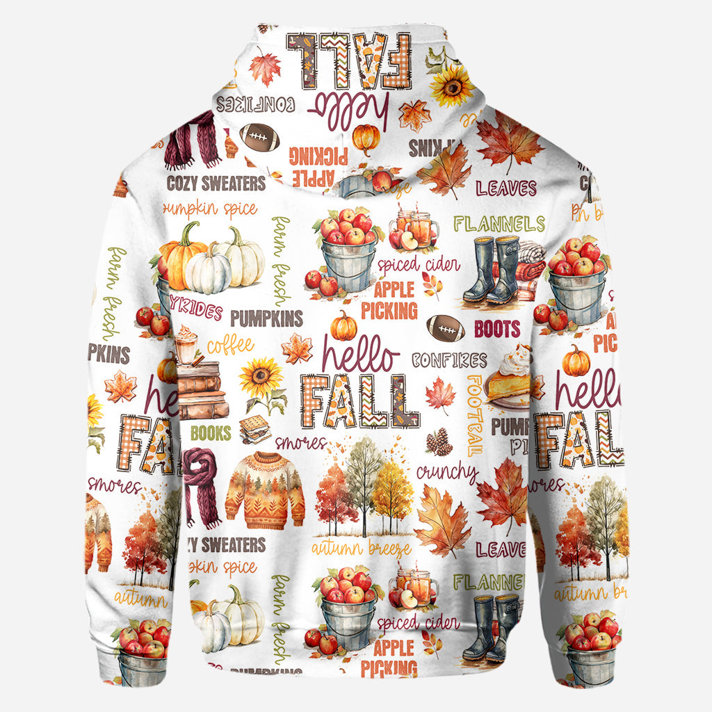Bonjour l'automne - T-shirt personnalisé automne