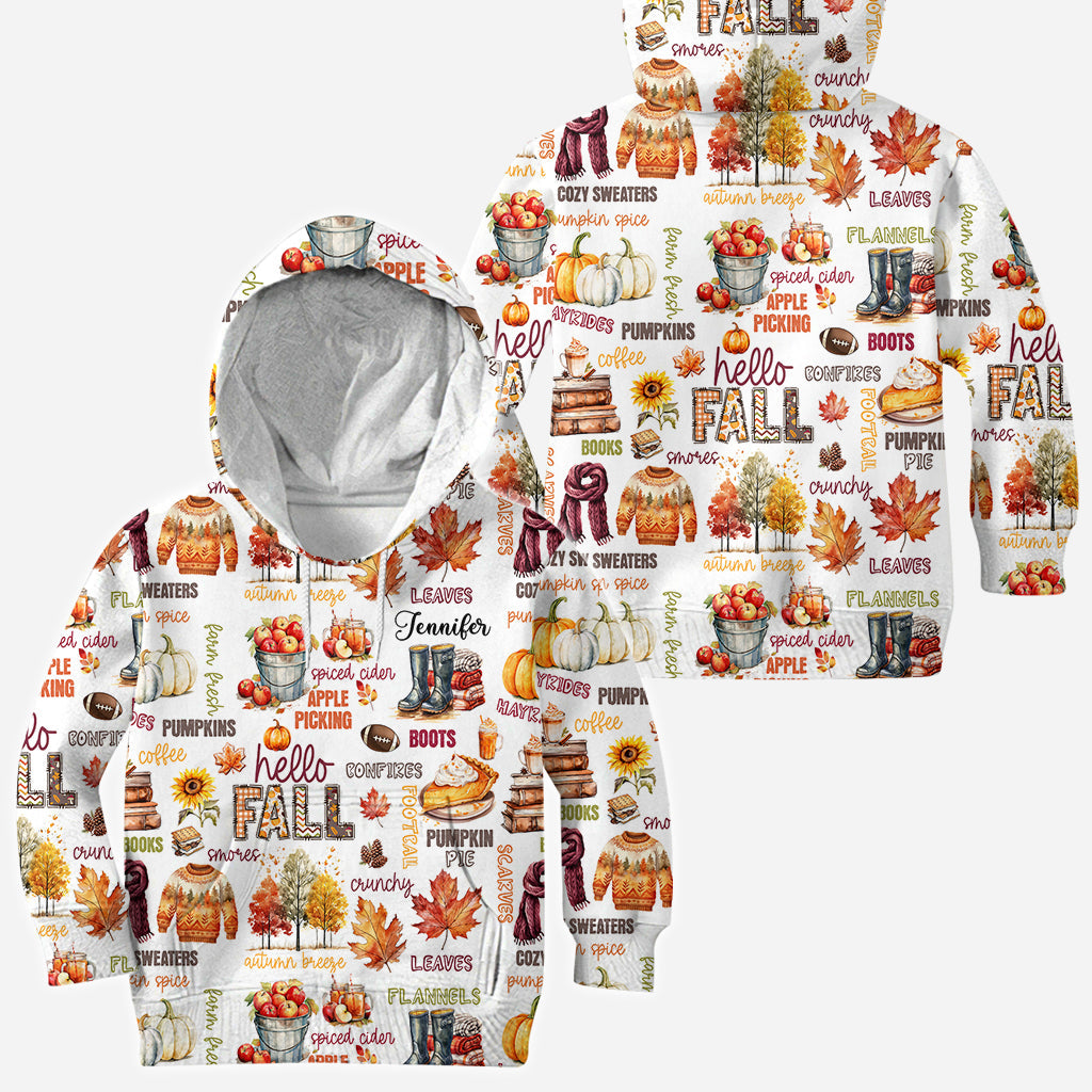 Bonjour l'automne - T-shirt personnalisé automne