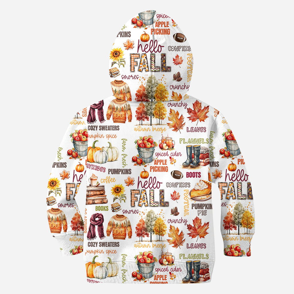 Bonjour l'automne - T-shirt personnalisé automne