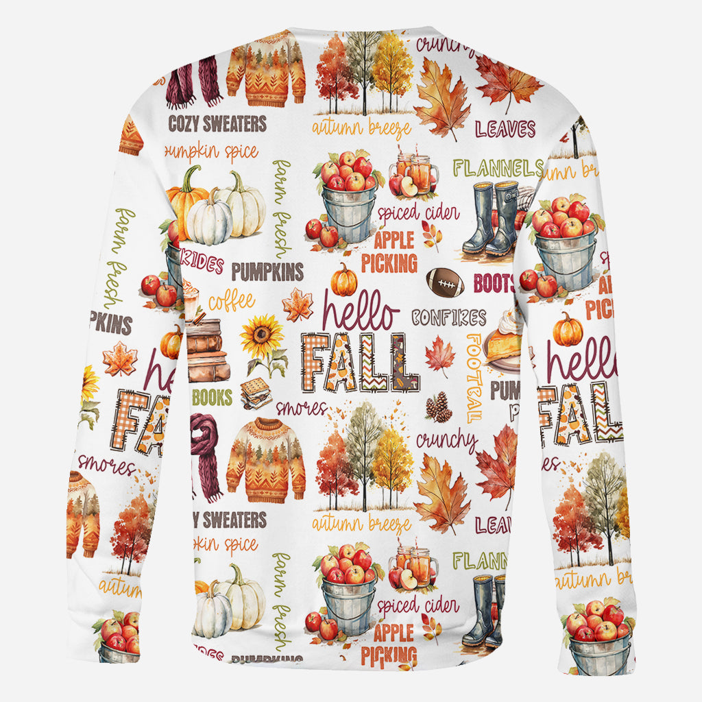Bonjour l'automne - T-shirt personnalisé automne