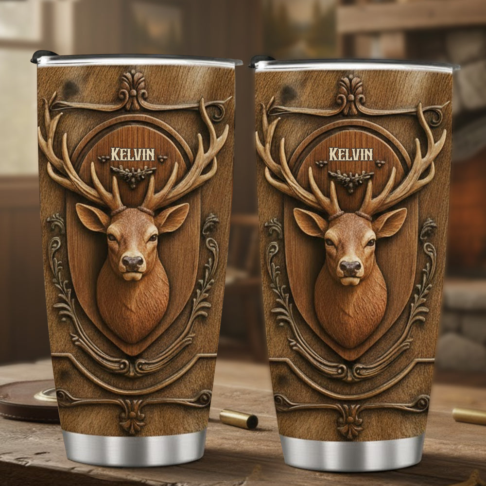 Hirschjagd – Personalisierter Jagdbecher